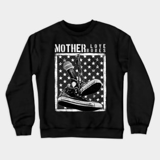 Mother love bones sneakers Crewneck Sweatshirt